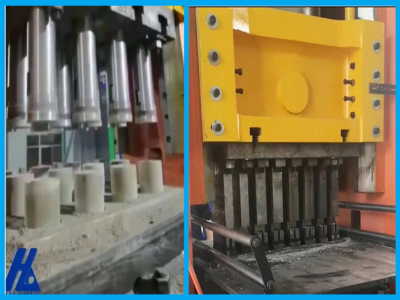 山西煤矸石成型使用華隆伺服螺旋壓力機(jī)，變廢為寶